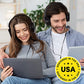 Premium Classroom Headphone & Mic Set by Sonitum- 3.5mm Jack Stereo Sound Earphones with Microphone & Soft Swivel On Ear Pads- Perfect for E-Learning, Meetings, Calls - Bulk Pack of 5 (Black)